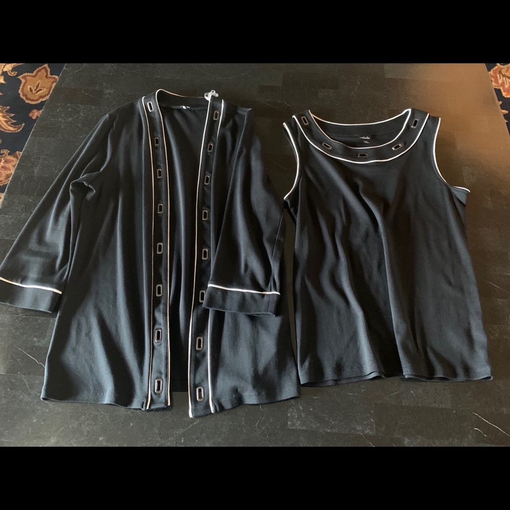 Cardigan + Tank set